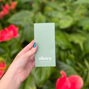 BNIB Ohora N Cream Leaf Nail Art